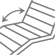 Lamelový rošt polohovatelný ikona