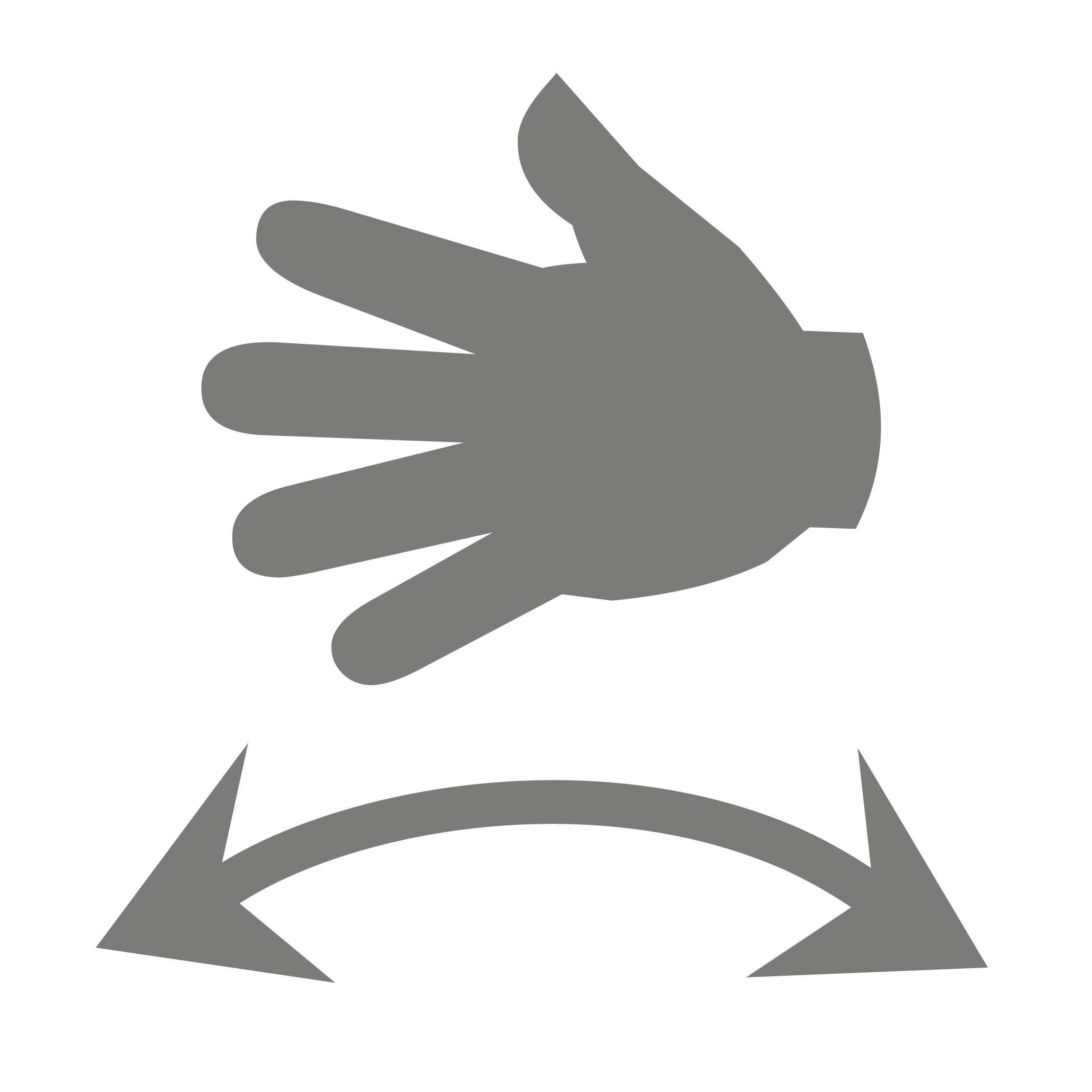 Ručně polohovatelný ikona